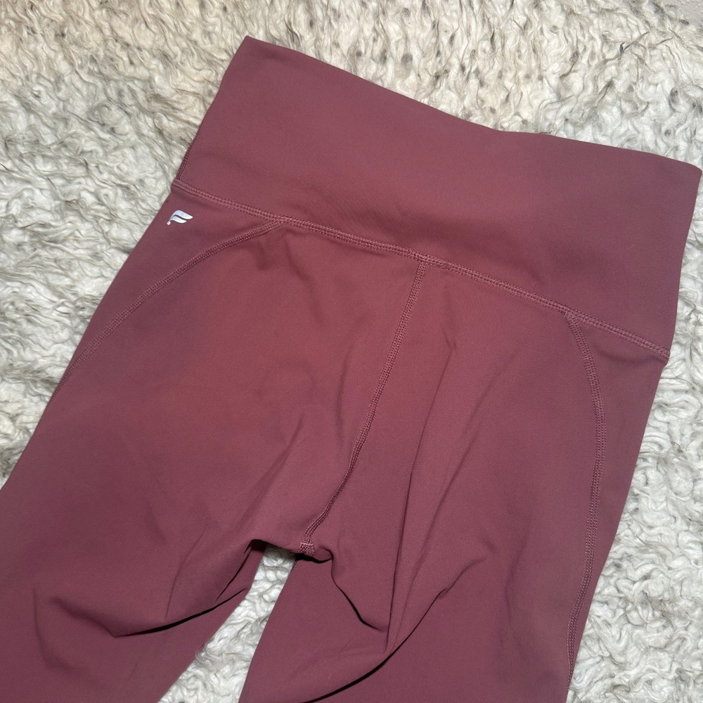 Fabletics Cashel Foldover PureLuxe High Waisted Leggings Dusty Rose-Size‎ Small - Picture 8 of 11